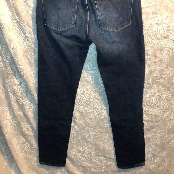 Frame Medium Wash Ankle Slim Boyfriend Jeans 25 - Picture 5 of 8